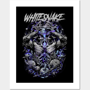 WHITESNAKE BAND DESIGN Posters and Art